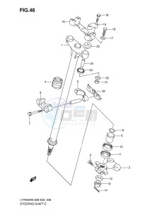 LT-R450 (E28-E33) drawing STEERING SHAFT