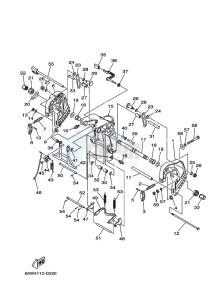 F25A drawing FRONT-FAIRING-BRACKET