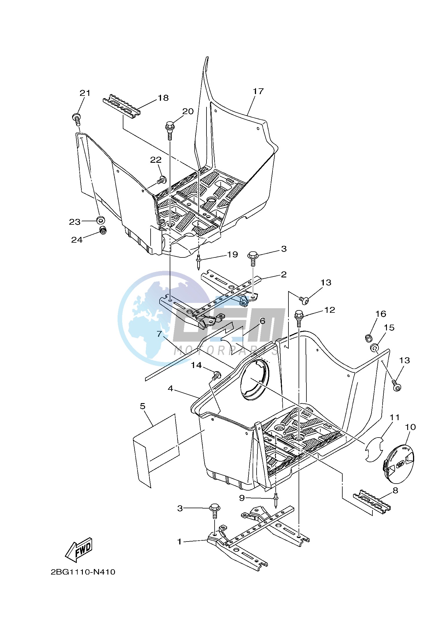 STAND & FOOTREST