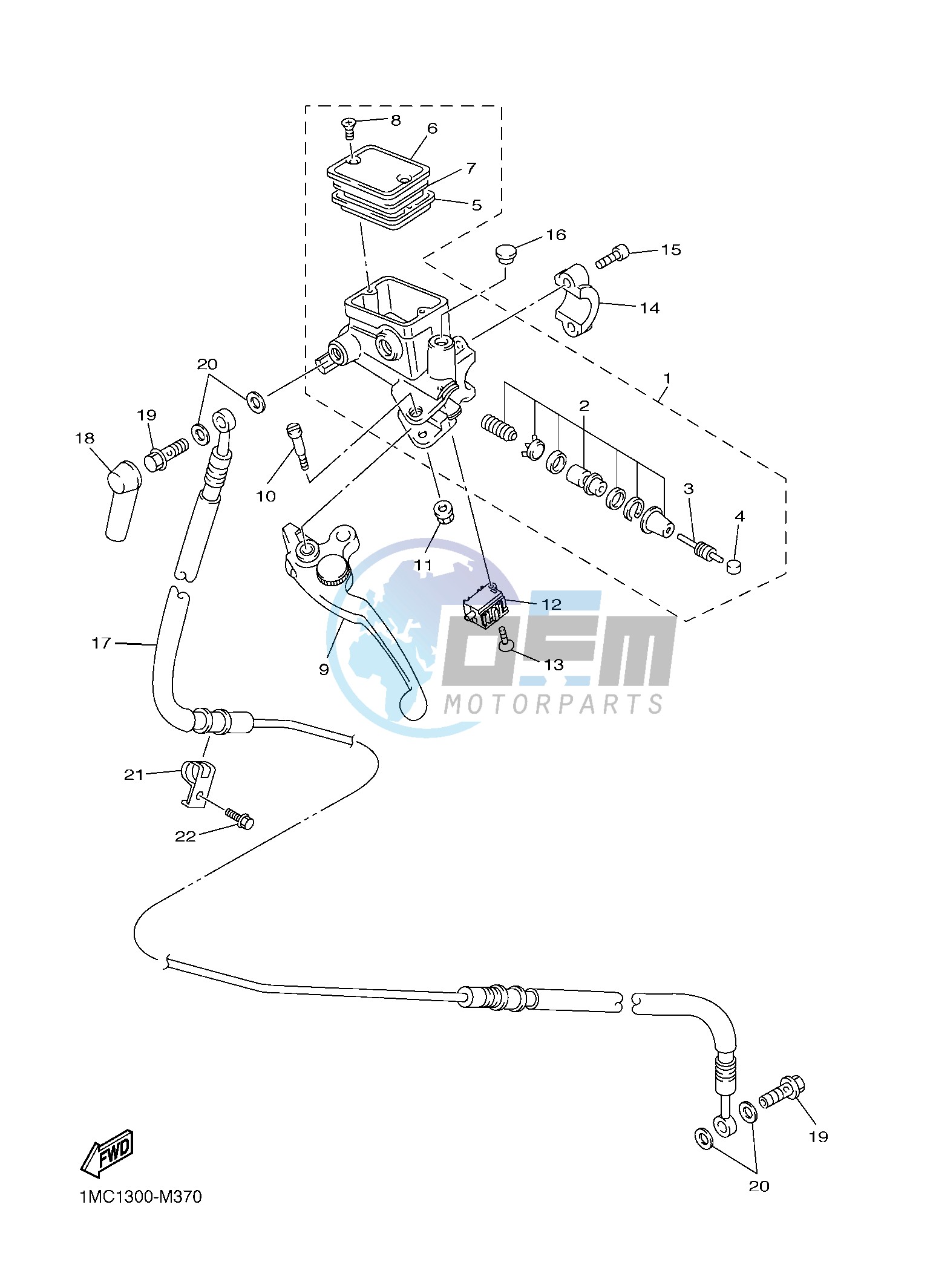 FRONT MASTER CYLINDER 2