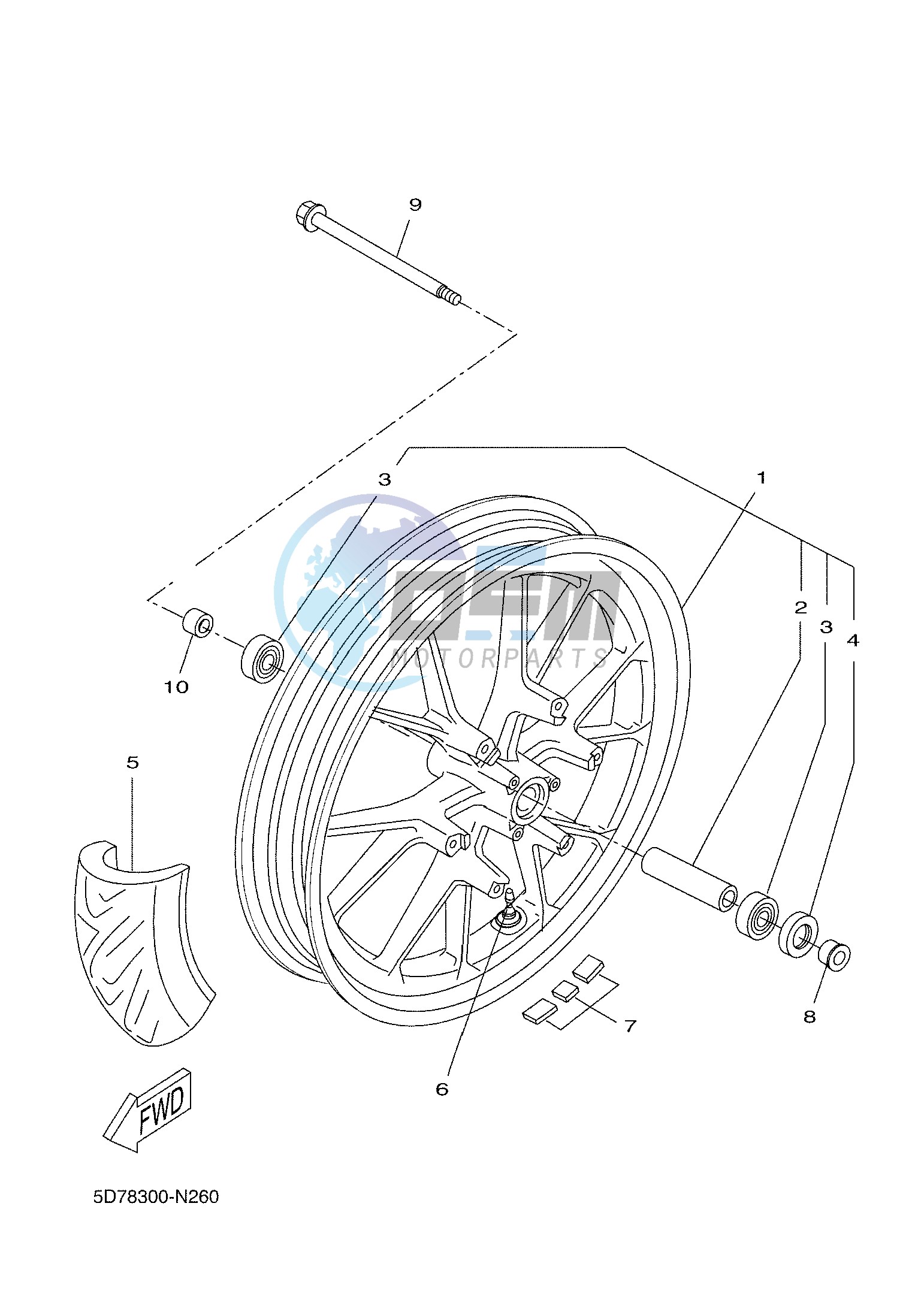 FRONT WHEEL