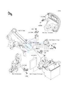 VN 900 D[VULCAN 900 CLASSIC LT] (6F-9F) D8F drawing FUEL INJECTION