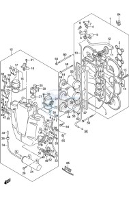 DF 250 drawing Throttle Body