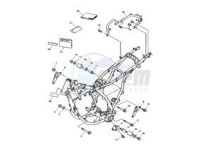 DT RE 125 drawing FRAME