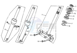 CITY 50 drawing FRONT FORK