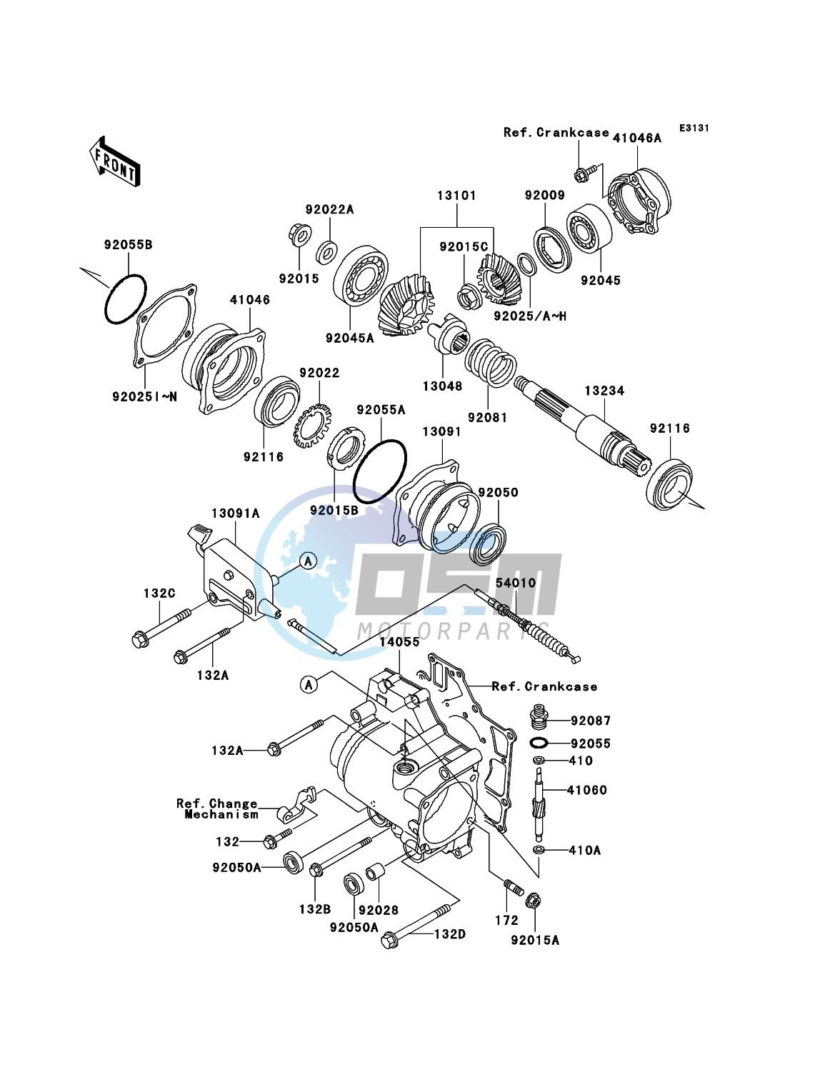 Front Bevel Gear