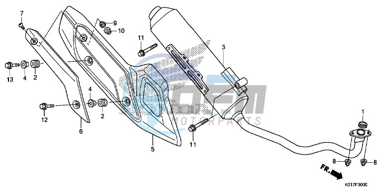 EXHAUST MUFFLER