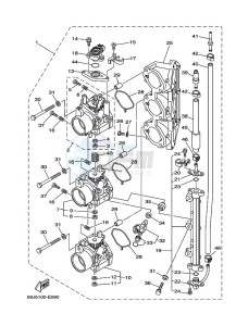 FL200AETX drawing THROTTLE-BODY