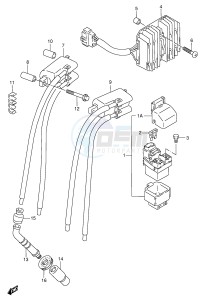 GSX-R750 (E2) drawing ELECTRICAL (MODEL T V)