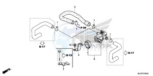 GL1800BF F6B Bagger - GL1800BF UK - (E) drawing AIR INJECTION VALVE