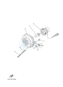 YFM700FWB KODIAK 700 CAMO (B169) drawing HEADLIGHT