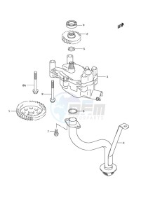 df 175 drawing Oil Pump