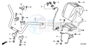 TRX420FA9 Australia - (U) drawing HANDLE PIPE