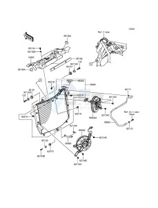 NINJA H2 ZX1000NGF XX (EU ME A(FRICA) drawing Radiator