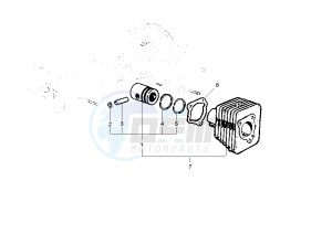 CIAO EURO2 50 drawing Cylinder - Piston