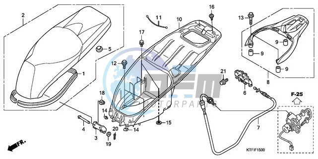 SEAT/LUGGAGE BOX