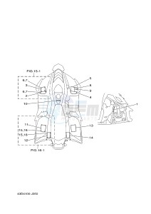 YFM90R (43DD 43DE 43DF 43DD) drawing EMBLEM & LABEL 1