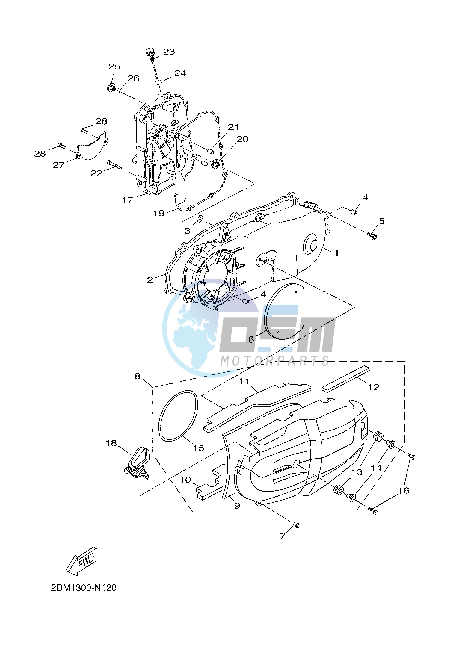 CRANKCASE COVER 1