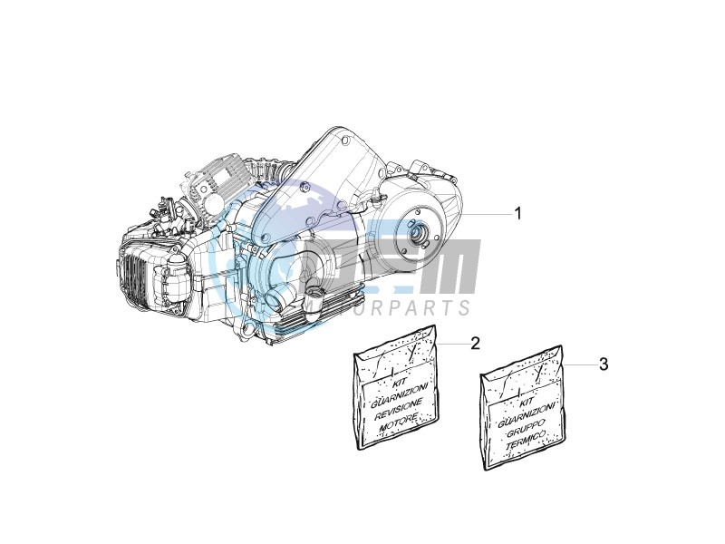 Engine, assembly