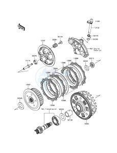 VERSYS 650 KLE650EGF XX (EU ME A(FRICA) drawing Clutch