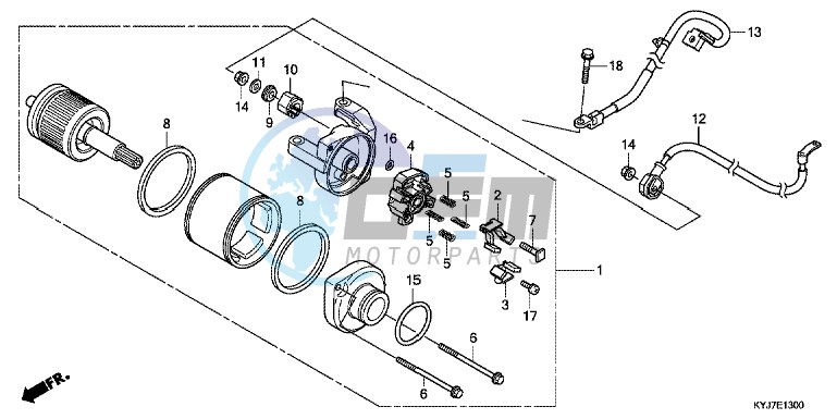 STARTING MOTOR