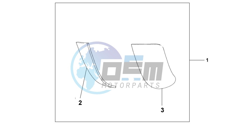 PANNIER SCUFF PAD SET