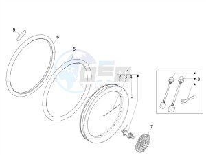 Wi-Bike Mas Deore Active-2017 (NAFTA) drawing Front wheel