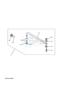 250AETOX drawing STEERING-ACCESSORY-1