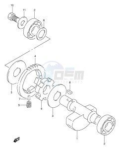 DR350 (E1) drawing CRANK BALANCER