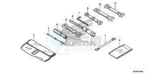 VFR1200XE CrossTourer - VFR1200X 2ED - (2ED) drawing TOOL