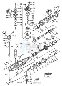 L250B drawing LOWER-CASING-x-DRIVE