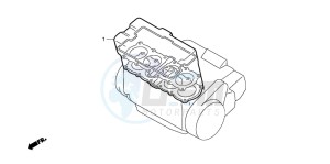 CBR600F drawing GASKET KIT A