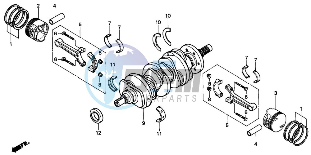 CRANKSHAFT/PISTON