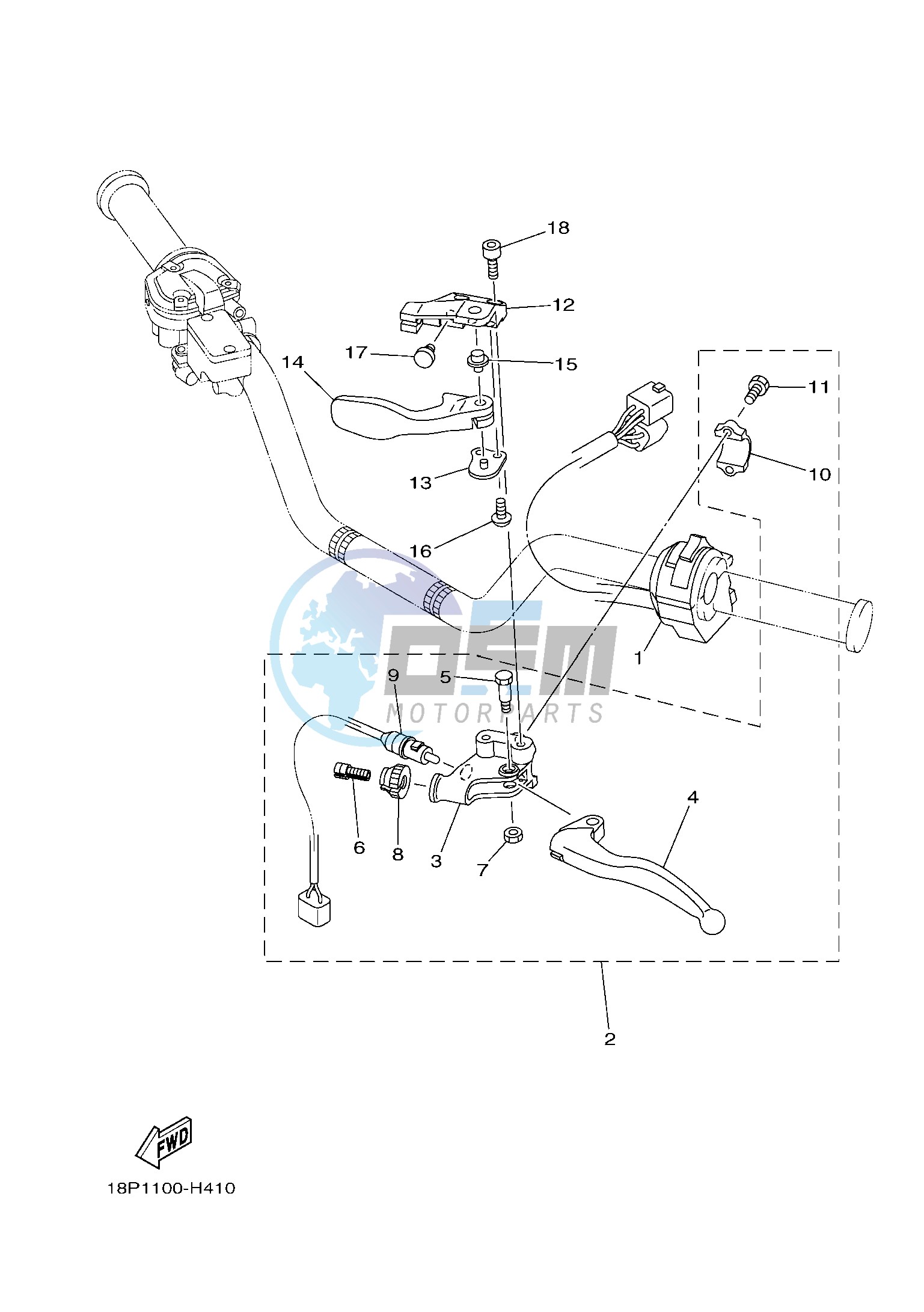 HANDLE SWITCH & LEVER