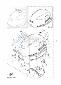 F25DEL drawing TOP-COWLING