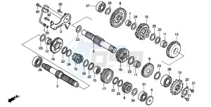 VT600CD2 drawing TRANSMISSION (2)