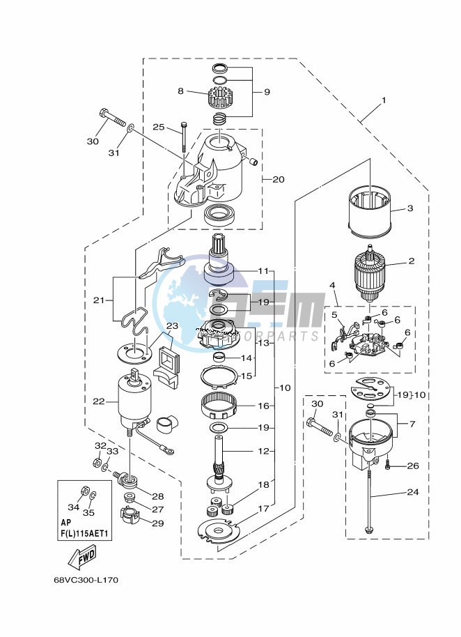 STARTER-MOTOR