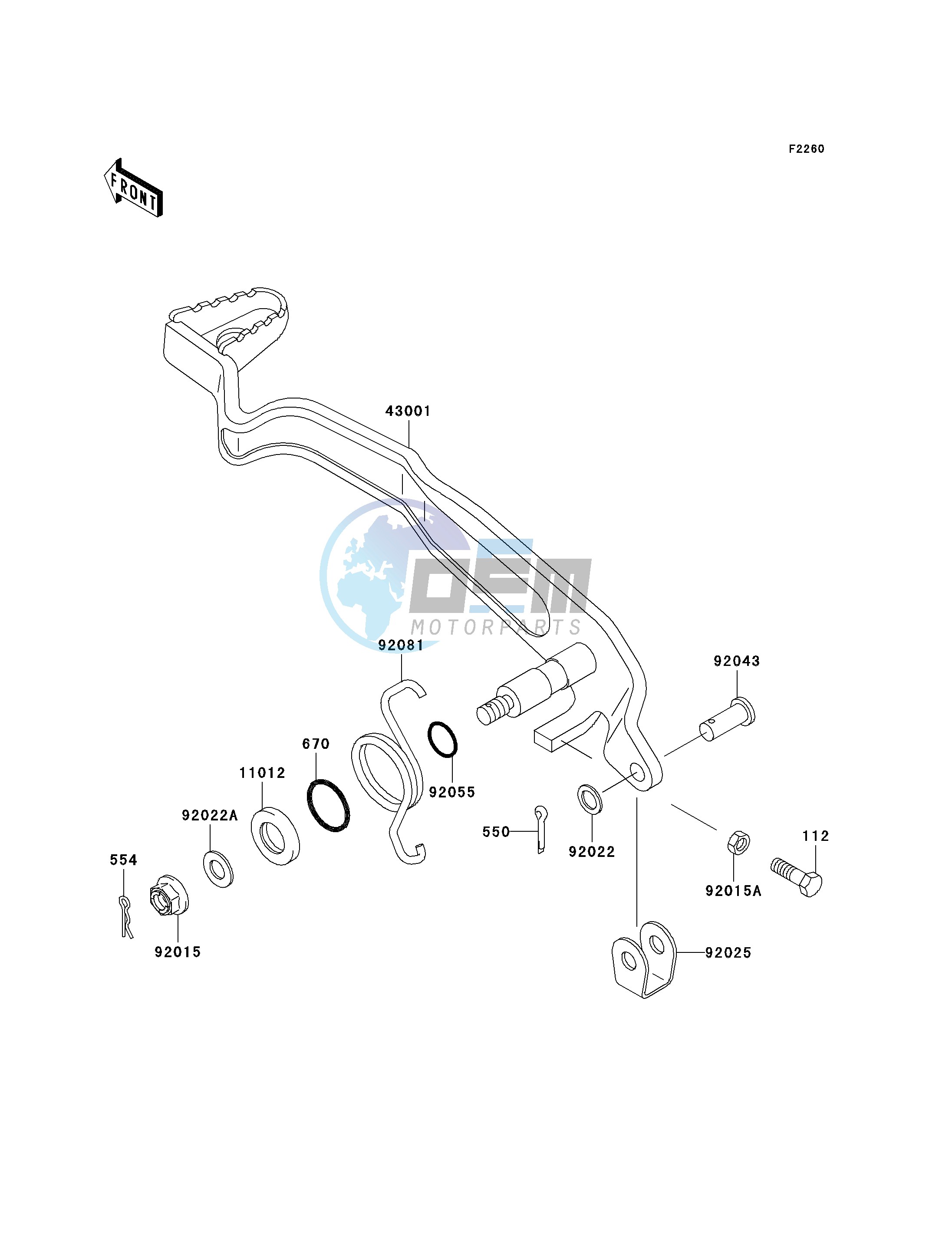 BRAKE PEDAL