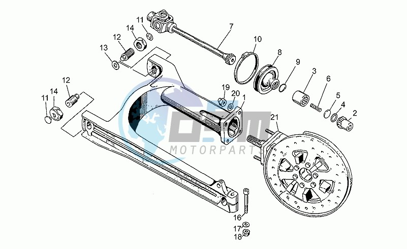 Swing arm