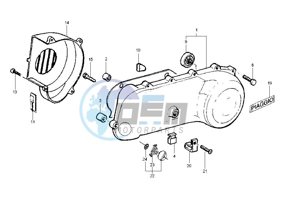 Crankcase cover