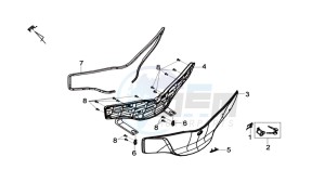 MAXSYM 600I drawing COWLING