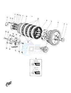 C2 SS TR [ROADRUNNER] (SS-TR) 125 [ROADRUNNER] drawing CLUTCH