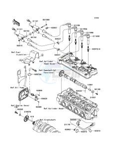 JET SKI ULTRA LX JT1500C8F EU drawing Ignition System