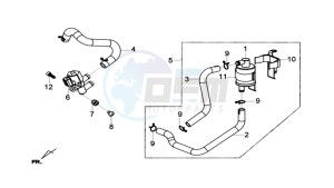 Joymax 300i ABS drawing AIRFILTER UNIT