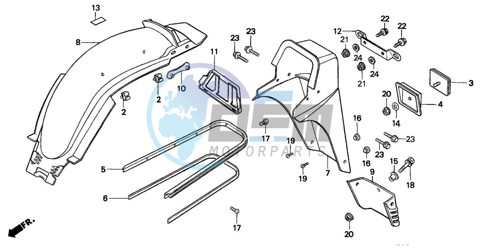 REAR FENDER