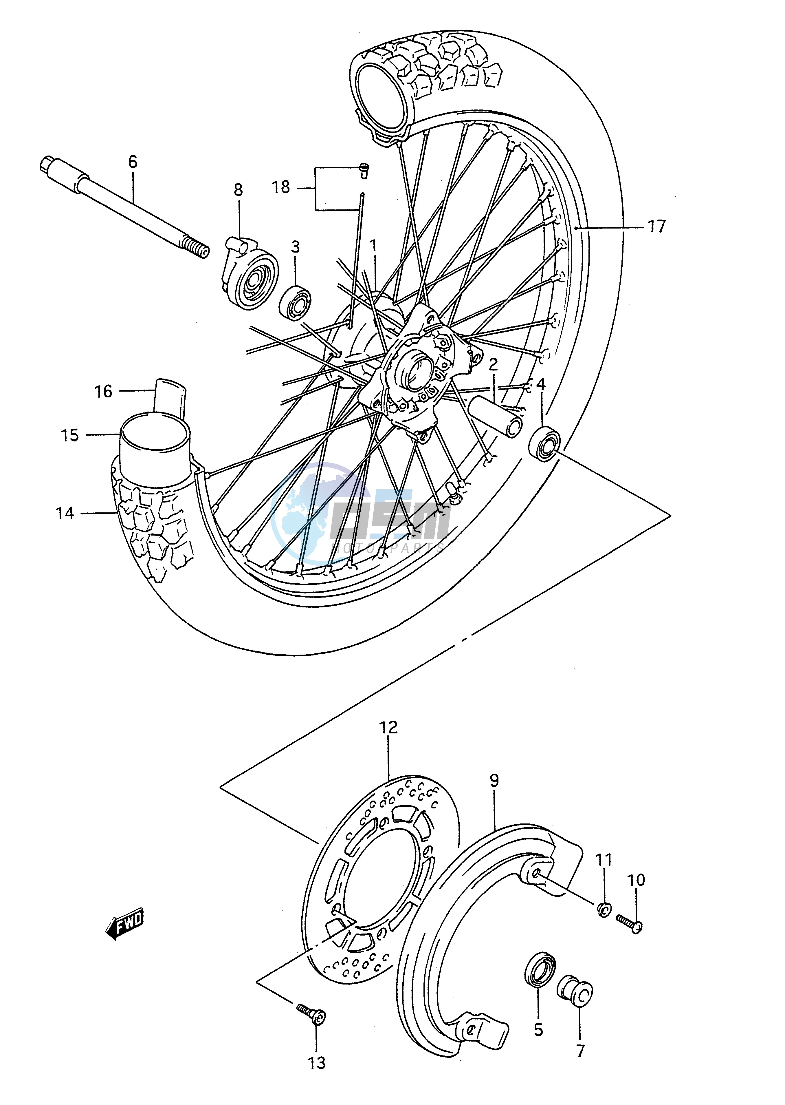 FRONT WHEEL