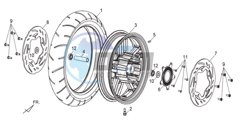 FRONT WHEEL