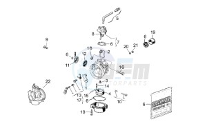 RS 50 drawing Carburettor - PG