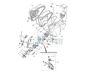 YBR 125 drawing INTAKE