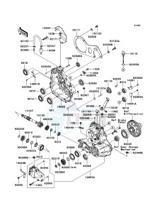 MULE_610_4X4 KAF400A8F EU drawing Gear Box